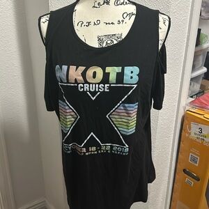 Nkotb cruise X tshirt from 2018